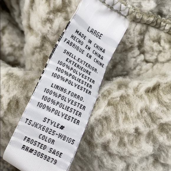 Thread & Supply frosted sage fleece sweater - Picture 5 of 5